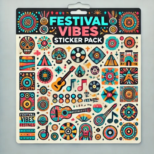 Festival Vibes Sticker Pack